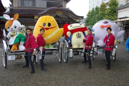 浅草イケメン俥夫４人組「東京力車」ＣＤデビュー