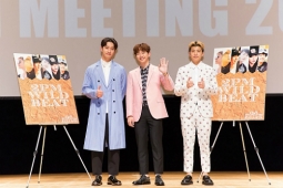 来日イベントに登場した2PMのメンバー