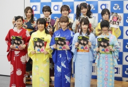 （前列左から）出口亜梨沙、大原優乃、浅川梨奈、莉音、石橋蛍／（後列左から）倉田瑠夏、荒井レイラ、渡辺幸愛、真島なおみ、中崎絵梨奈