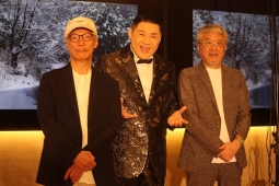 （左から）たきのえいじ、大江裕、徳久広司