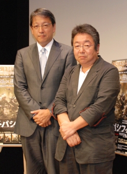 竹田氏（左）とくり万太郎氏（右）