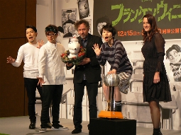 『フランケン・ウィニー』のプロモーションでティム・バートン監督が来日