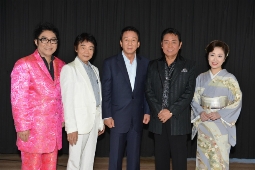 杉良太郎、仲間たちと長野・栄村で復興支援コンサート