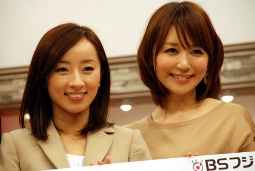 西尾由佳理と石田紗英子アナ