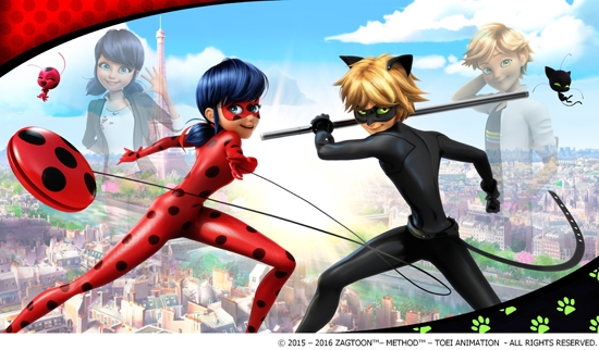 仏・韓・東映アニメ制作、ディズニーch「ミラキュラス レディバグ&シャノワール」日本初放送